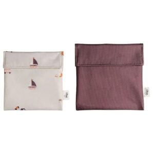Citron Reusable Sandwich Bag Set Of 2 Vehicles