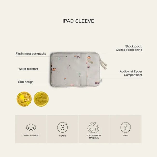 MR-C6290361060490-05 Citron Protective Ipad Sleeve w Zipper Vehicles in UAE - view 2