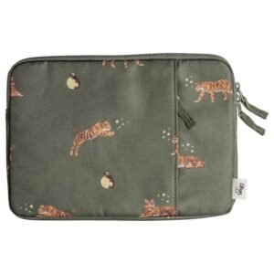 Citron Protective Ipad Sleeve w Zipper Tiger
