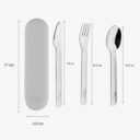 Citron Stainless Steel Cutlery Set Brick in UAE - view 2