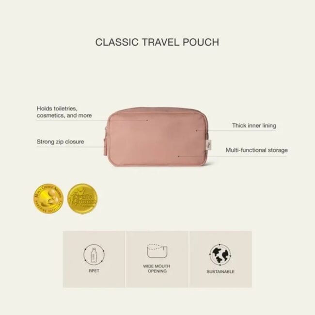 MR-C6290361063408-03 Citron Classic Travel Pouch Blush Pink in UAE - view 4