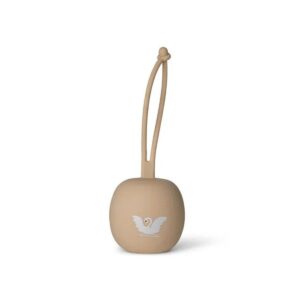 Citron Silicone Pacifier Holder Ballerina Beige