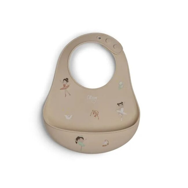 Citron Silicone Bib Ballerina Beige in UAE