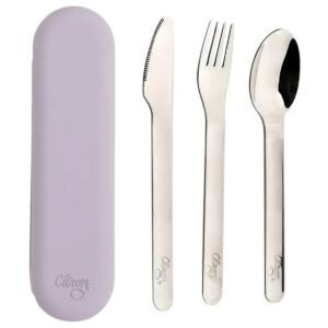 Citron Cutlery Set Purple