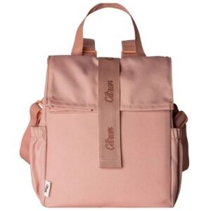 Citron Insulated Rollup Lunchbag Blush Pink