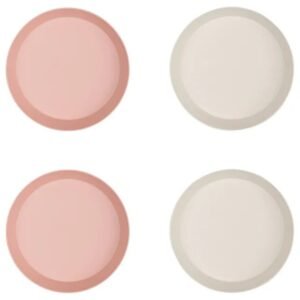 Citron PLA Plate Set of 4 Pink Cream