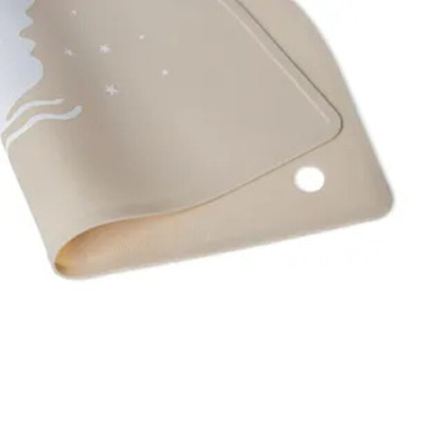 MR-C6297001286364-03 Citron Silicone Placemat Semi Circle Ballerina in UAE - view 3