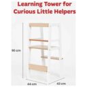 Childhome Learning Tower White Natural in UAE - view 3