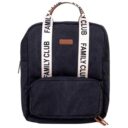Childhome Family Club Backpack Signature Canvas Black in UAE