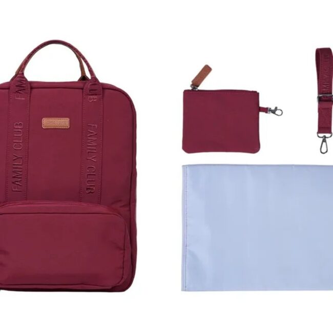 MR-CWBPSUBU-03 Childhome Family Club Backpack Signature Urban Burgundy in UAE - view 4