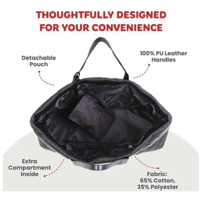 Childhome Family Bag Puffered Black in UAE - view 3