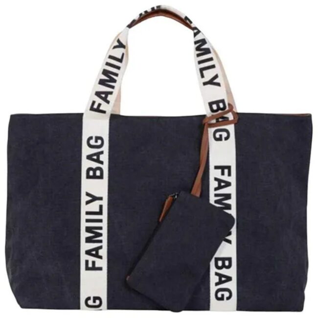 MR-CWFBSCBL-01 Childhome Family Bag Signature Black in UAE