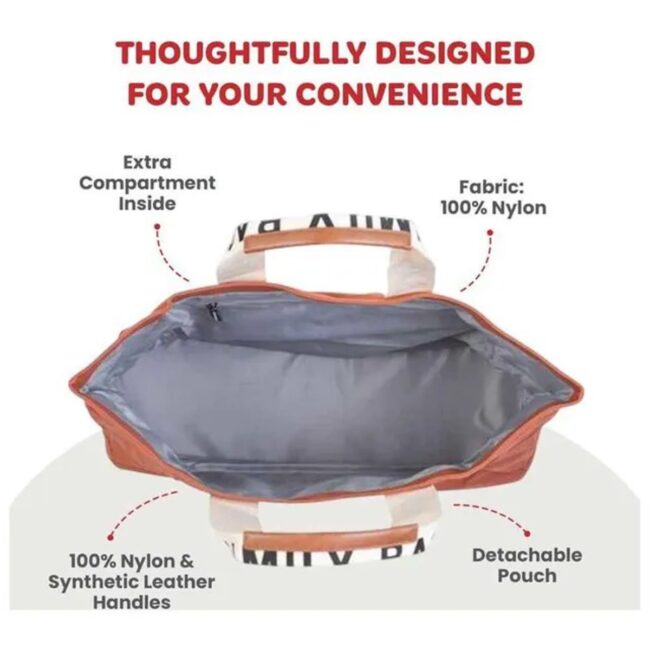 MR-CWFBSCRU-04 Childhome Family Bag Signature Terracotta in UAE - view 3