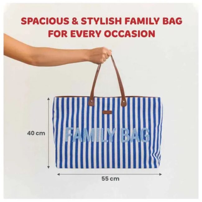 Childhome Family Bag Electric Blue Light Blue in UAE - view 4