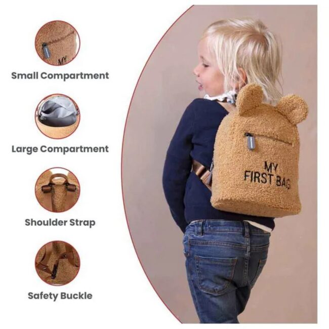 Childhome Kids My First Bag Teddy Beige in UAE - view 3