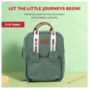 Childhome Mini Club Kids Backpack Signature Green in UAE - view 4