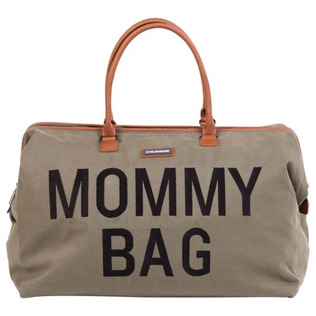 Childhome Mommy Bag Big Kaki Canvas in UAE