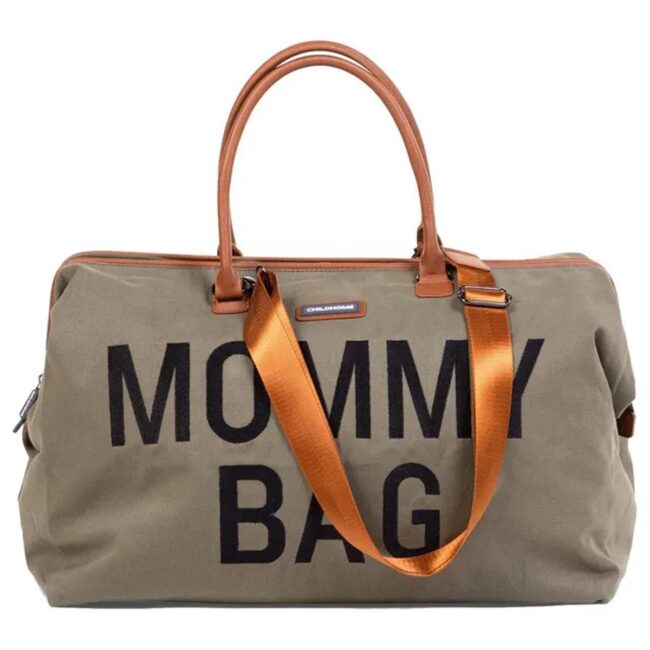 Childhome Mommy Bag Big Kaki Canvas in UAE - view 5