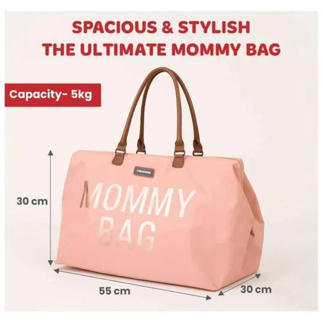 MR-CWMBBP-03 Childhome Mommy Bag Big Pink in UAE - view 4