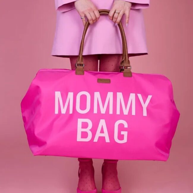 Childhome Mommy Bag Big Pop Pink in UAE - view 5
