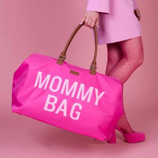 Childhome Mommy Bag Big Pop Pink in UAE - view 2