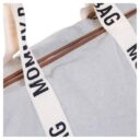 Childhome Mommy Bag Signature Canvas Off White in UAE - view 3