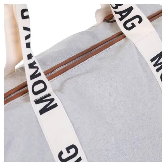 MR-CWMBBSCOW-03 Childhome Mommy Bag Signature Canvas Off White in UAE - view 3