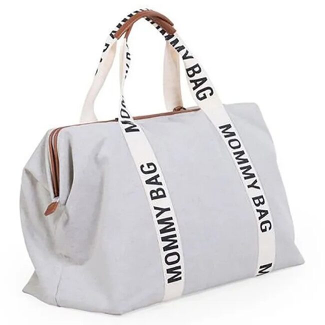 MR-CWMBBSCOW-04 Childhome Mommy Bag Signature Canvas Off White in UAE - view 4
