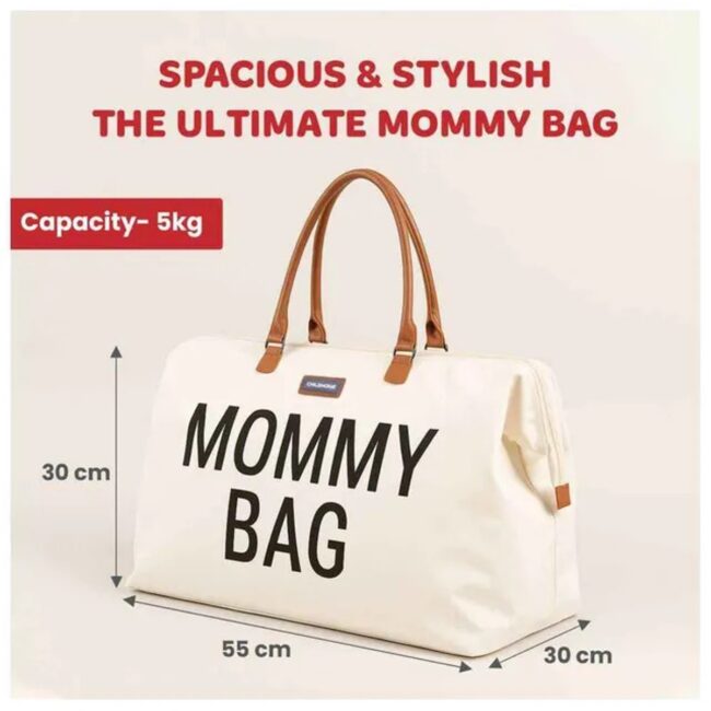 Childhome Mommy Bag Big Teddy Off White in UAE - view 2