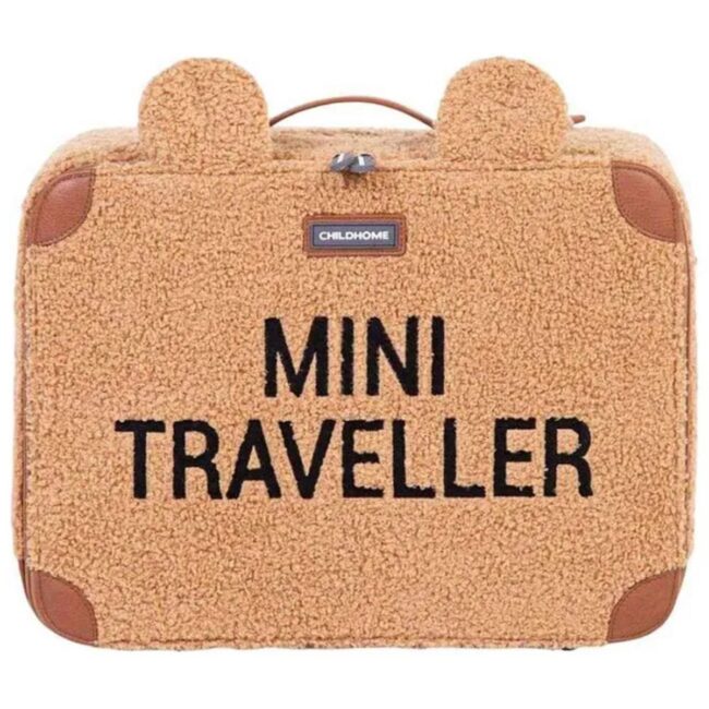 MR-CWSCKTB-01 Childhome Mini Traveller Kids Suitcase Teddy Beige in UAE
