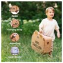Childhome Mini Traveller Kids Suitcase Teddy Beige in UAE - view 3