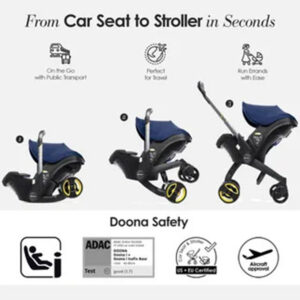 Doona Infant Car Seat Royal Blue in UAE - view 2