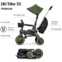 Doona Liki Trike S3 Desert Green in UAE - view 2