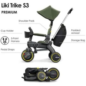 Doona Liki Trike S3 Desert Green in UAE - view 2