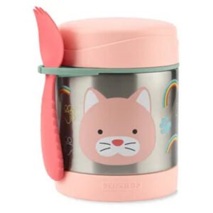 Skiphop Zoo Food Jar Cat