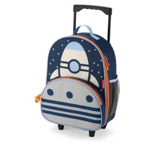 Skiphop Spark Style Kids Rolling Luggage Bag Rocket 16Inch