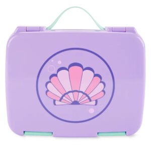 Skiphop 2 Compartments Spark Style Bento Box Seashell