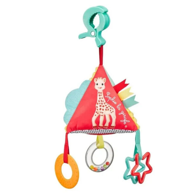 MR-SLG230812-01 Sophie La Girafe Fresh Touch Tri Activity Crib And Stroller Toy in UAE