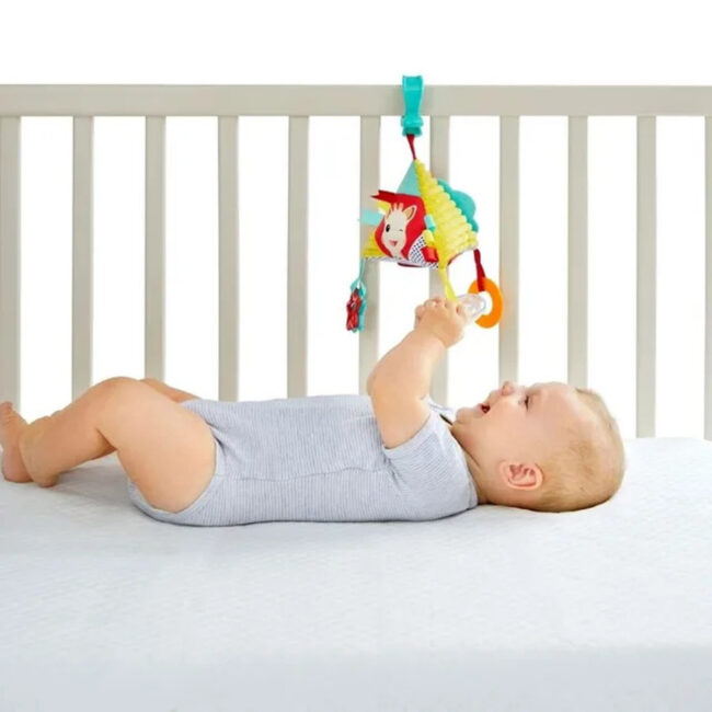 MR-SLG230812-04 Sophie La Girafe Fresh Touch Tri Activity Crib And Stroller Toy in UAE - view 3
