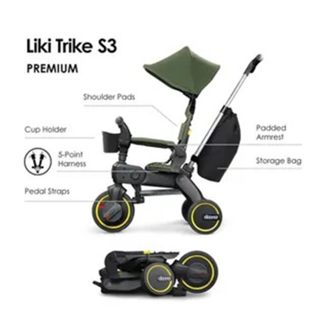 Doona Liki Trike S3 Blush Pink in UAE - view 5