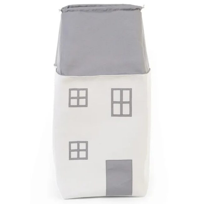 MR-TOYBHOW-02 Childhome Toy Box House Grey Off White in UAE - view 4