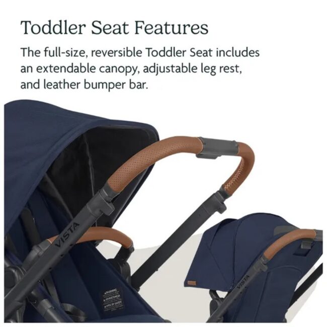 MR-UP0008-05 Uppababy Vista V2 Stroller amp Carrycot Noa Navy 2 Pcs in UAE - view 2