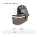 Uppababy Theo Newborn Bassinet Dark Taupe in UAE - view 2