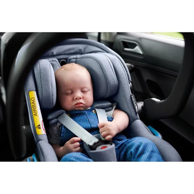 Uppababy Mesa ISize Infant Car Seat Gregory Blue Melange in UAE - view 3