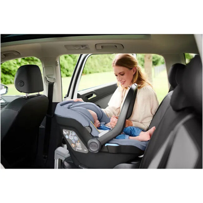 Uppababy Mesa ISize Infant Car Seat Gregory Blue Melange in UAE - view 4