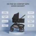 Uppababy Vista V3 Stroller Dillan Stone Blue in UAE - view 4
