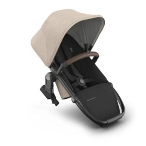 Uppababy RumbleSeat V3 Stroller Seat Only Liam Oat MelangeChestnut Leather