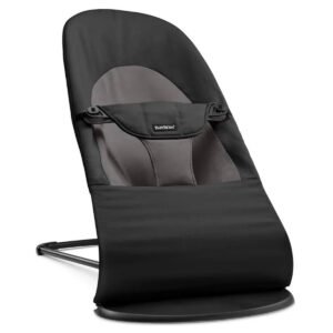 BABYBJORN Soft Woven Balance Bouncer BlackDark Grey