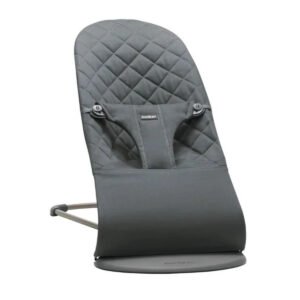 BABYBJORN Bliss Woven Baby Bouncer Cotton Anthracite