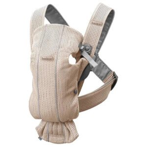 BABYBJORN Mini Baby 3D Mesh Carrier Mini Pearly Pink